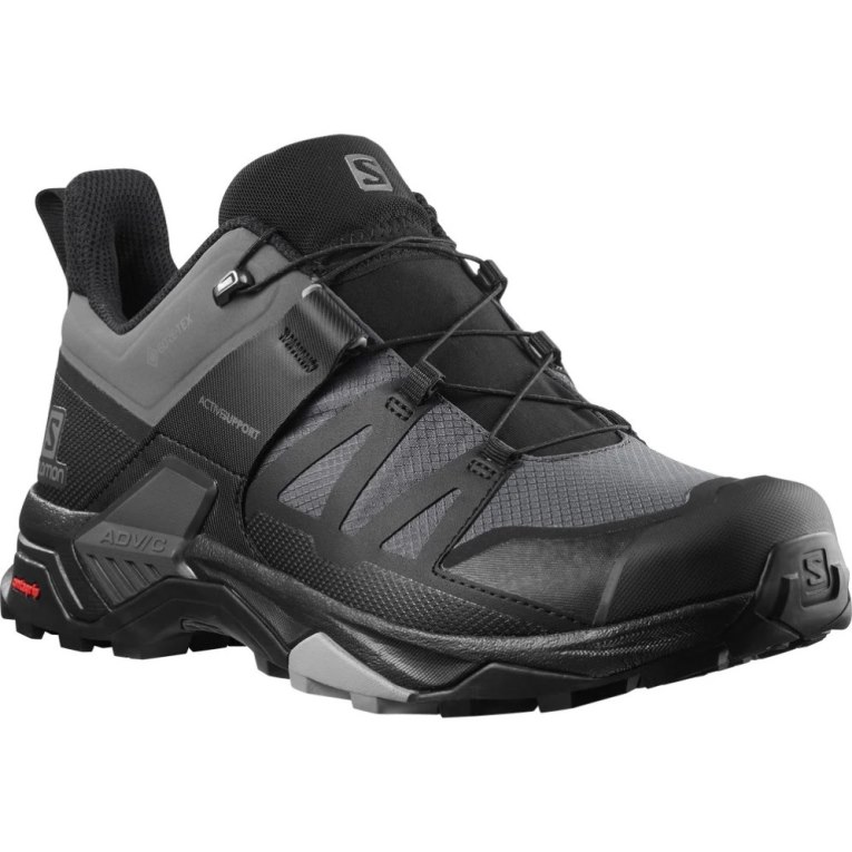 Salomon X Ultra 4 Siroke Topanky GTX Turisticke Topanky Panske Čierne | SK 6XZACI